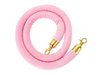 VELVET ROPE w/ GOLD CLASP - PINK | 5FT