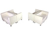 CLUB 4PC "H" SHAPED SECTIONAL DOUBLE - WHITE