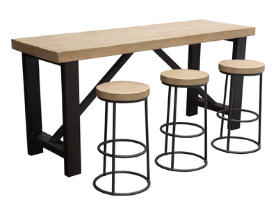 PONCE WOODEN BAR TABLE
