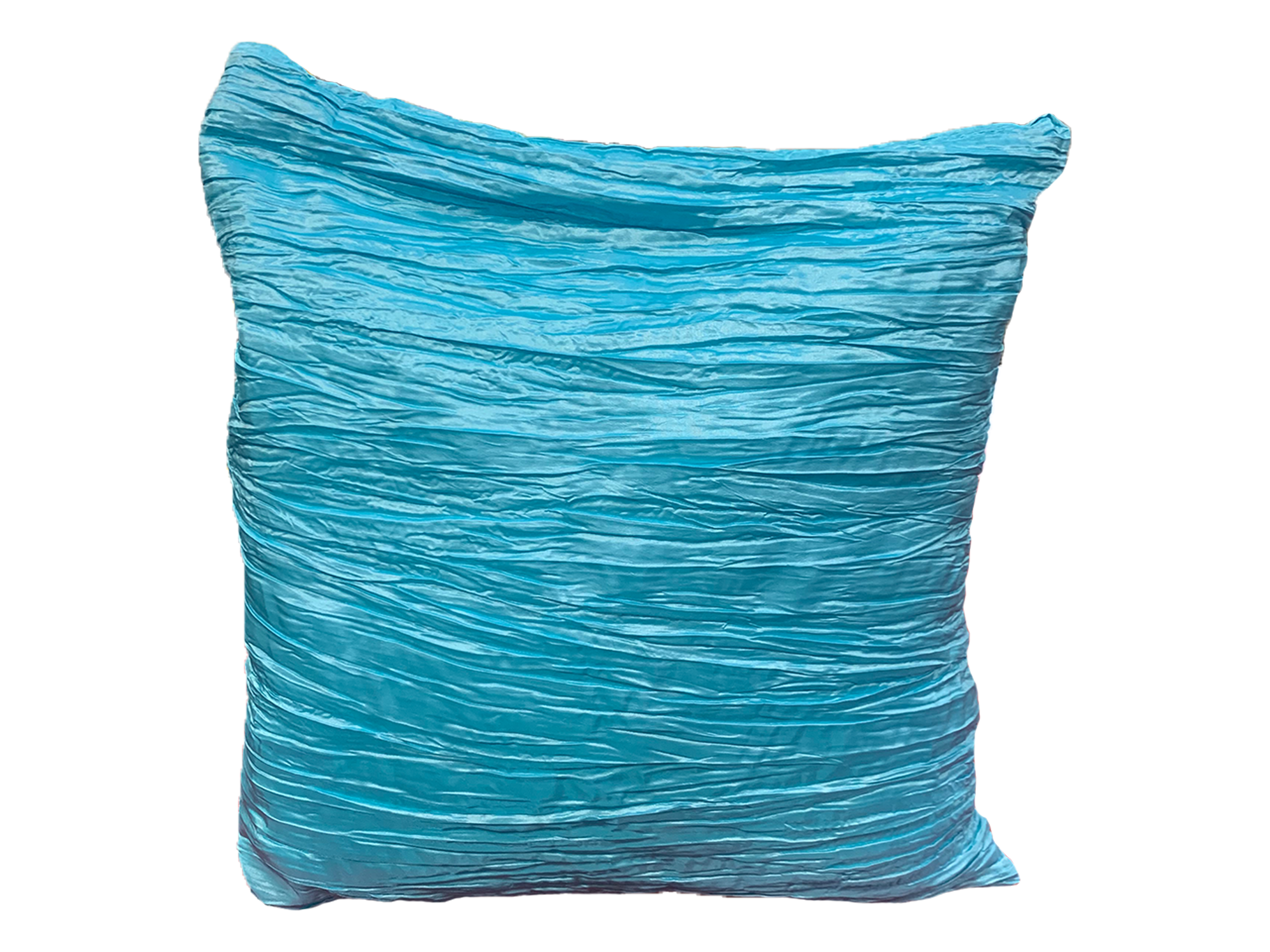 CRINKLE PILLOW - TURQUOISE 1