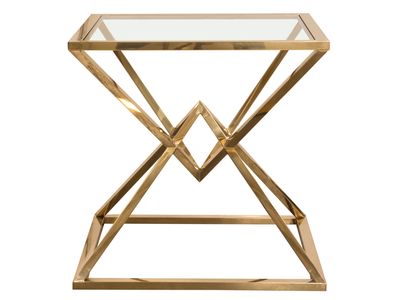 ENCORE ACCENT TABLE - GOLD