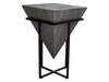 GEMSTONE ACCENT TABLE - GREY