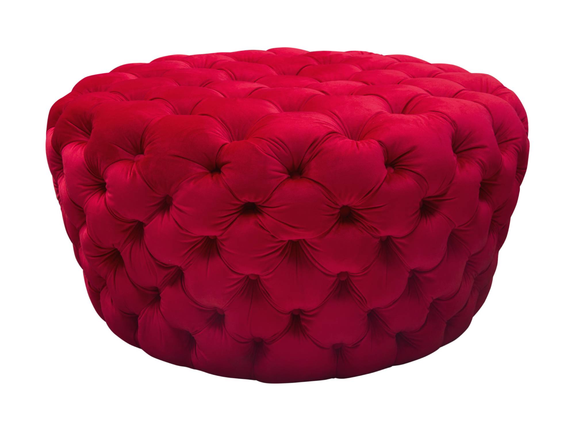 HOLLYWOOD OTTOMAN - RED
