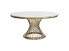 INFINITE DINING TABLE - WHITE MARBLE