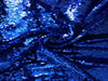SEQUIN DRAPE - ROYAL BLUE